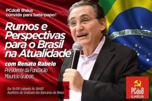 Convite PCdoB Ilhéus - Renato Rabelo